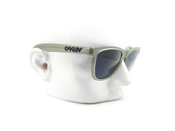 Oakley Frogskins Lx Satin Olive Oo43 11 Wayfarer Etsy Oakley Frogskins Lx Satin Olive Oo43 11 Wayfarer Etsy