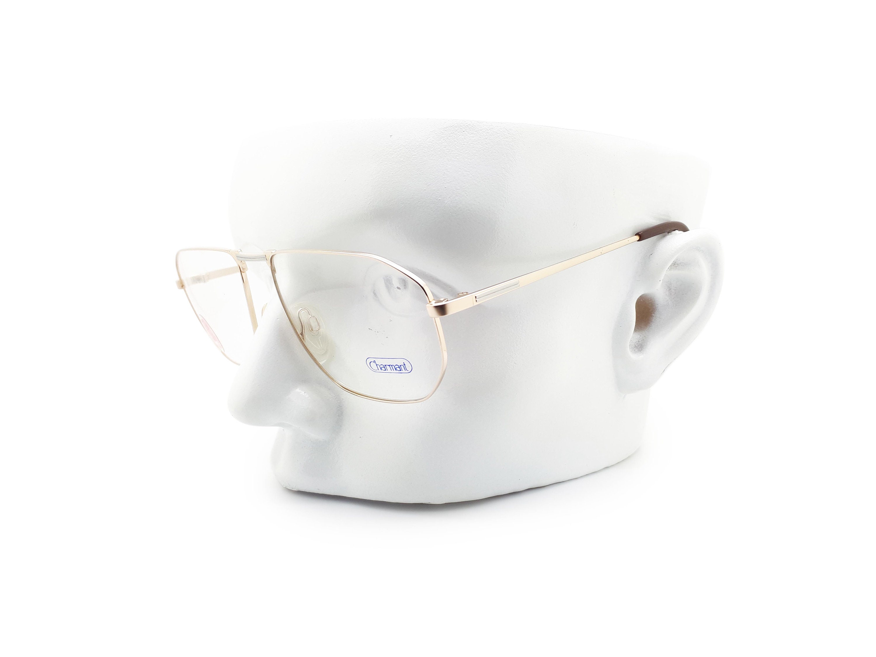 Charmant 80’s Style eyeglasses (Frame Only) Charmant 7100 Vintage 80s Glasses Frames – Ed & Sarna  main image 4