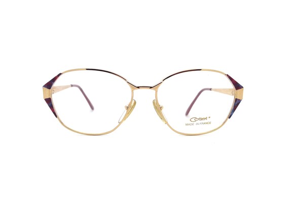 Genuine 1980s Cottet 2820 PMJ3 Vintage Glasses // Made in France 