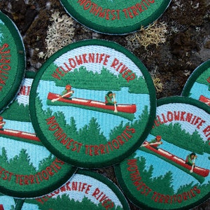 Yellowknife River Iron-on Patch (Misprint)