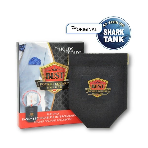 Best Pocket Square Holder "As Seen On Shark Tank"