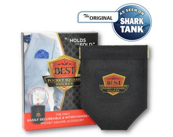 Best Pocket Square Holder "As Seen On Shark Tank"