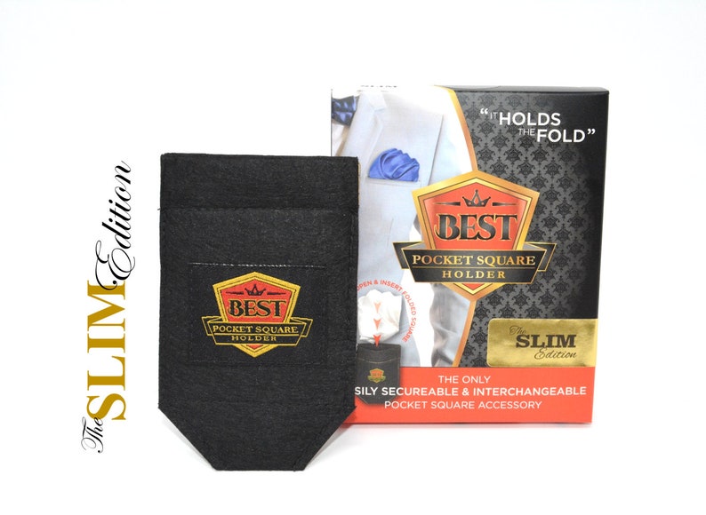 SLIM Edition Best Pocket Square Holder as Seen on Shark Tank Etsy