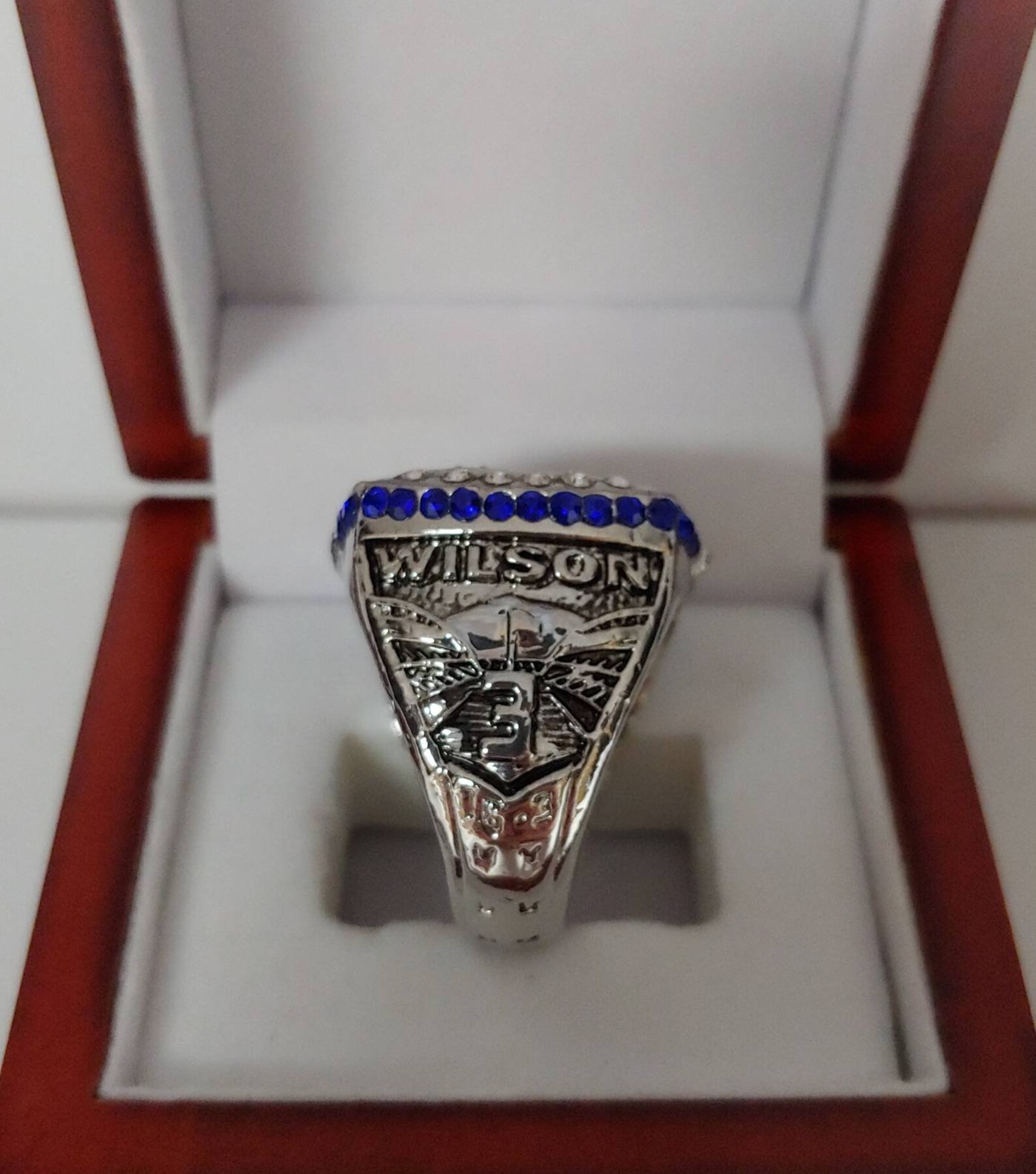 Russell Wilson 2013 Seattle Seahawks Custom Super Bowl