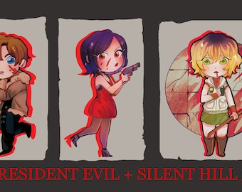 Resident Evil + Silent Hill charms