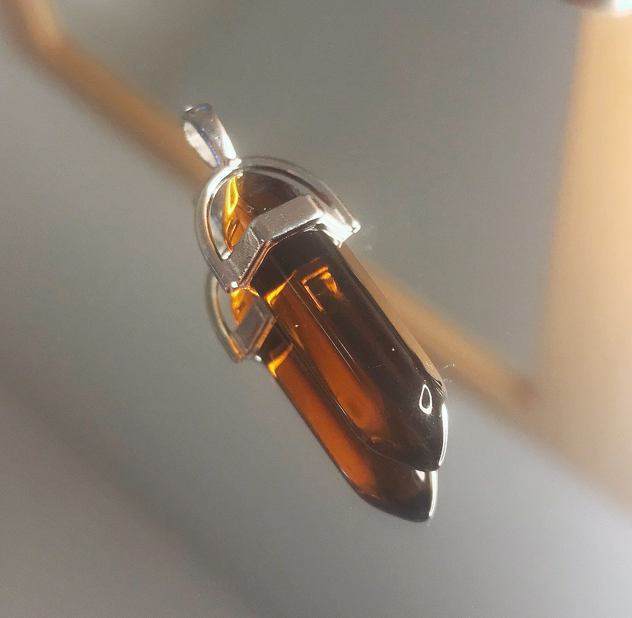 Polished Amber Quartz Etsy