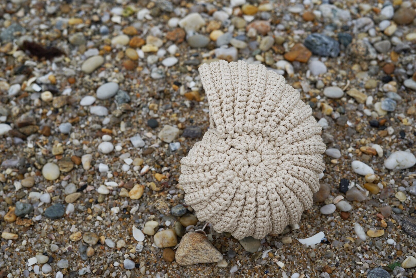 Coquillage Nautilus en Crochet