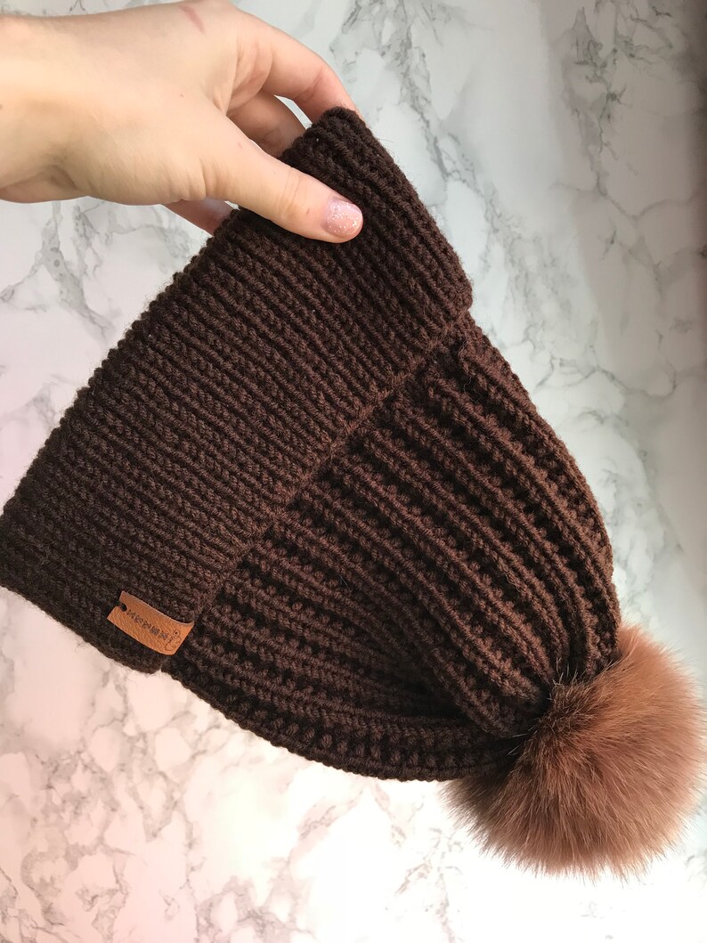 Woolen hat and snood set
