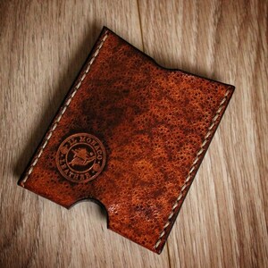 Porta carte in cuoio,porta carte credito,portafoglio uomo,portafoglio da viaggio,fermasoldi,porta carte,regalo per lui,portafoglio sottile