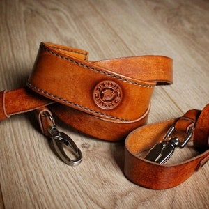 Camera strap, leather strap, camera neck strap, camera leather strap, handmade leather strap, personalized leather strap for camera