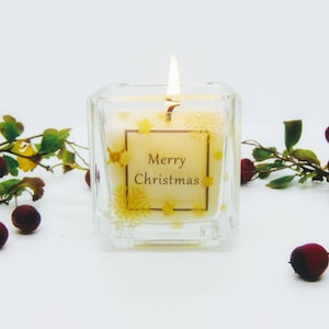 Christmas candle,  Winter Berries scented Christmas candles,Winter candle, Holiday scented candles, Festive candle, Christmas candles
