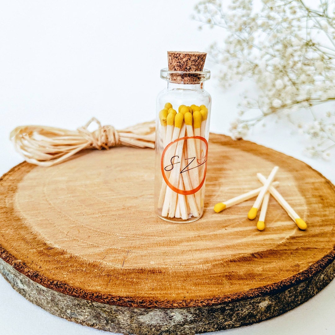 Perfect Matches in a Bottle Custom Class Matches Jar Matches Etsy