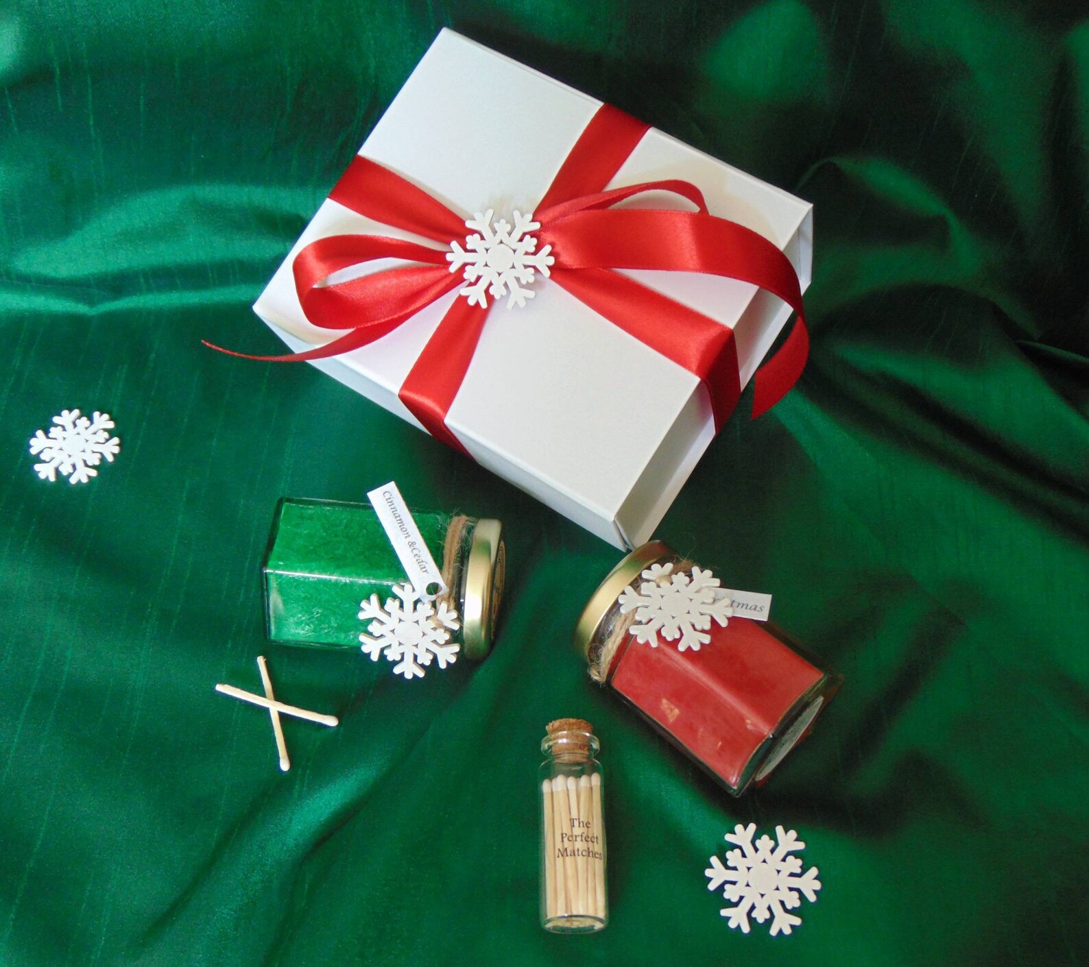 Ensemble de cadeaux de bougies de Noel cadeau de Noel de | Etsy