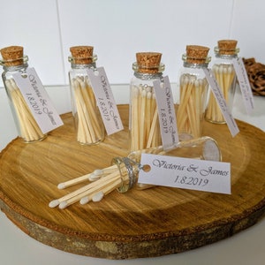Personalised Wedding Matches,  Set of 10  Perfect wedding matches, Wedding favours, The perfect matches for wedding