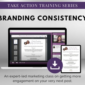 TAT - Branding Consistency Masterclass | DIY Branding | Create a Beautiful Brand that Shows Up Consistently Across Social Media & Websites