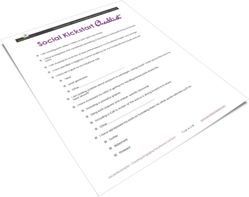 Creating Engaging Social Media Content Toolkit Social Media Marketing Planner, Ebook, Checklist and Calendar image 3