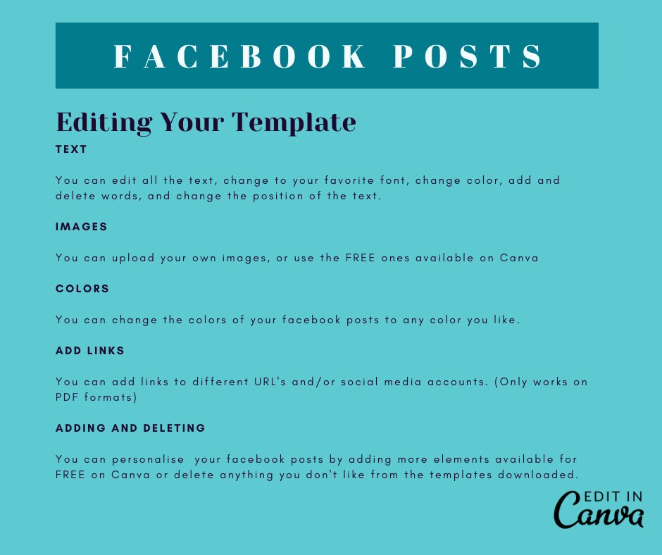  FACEBOOK CANVA TEMPLATE Teal And Gold Facebook Group Branding Package 