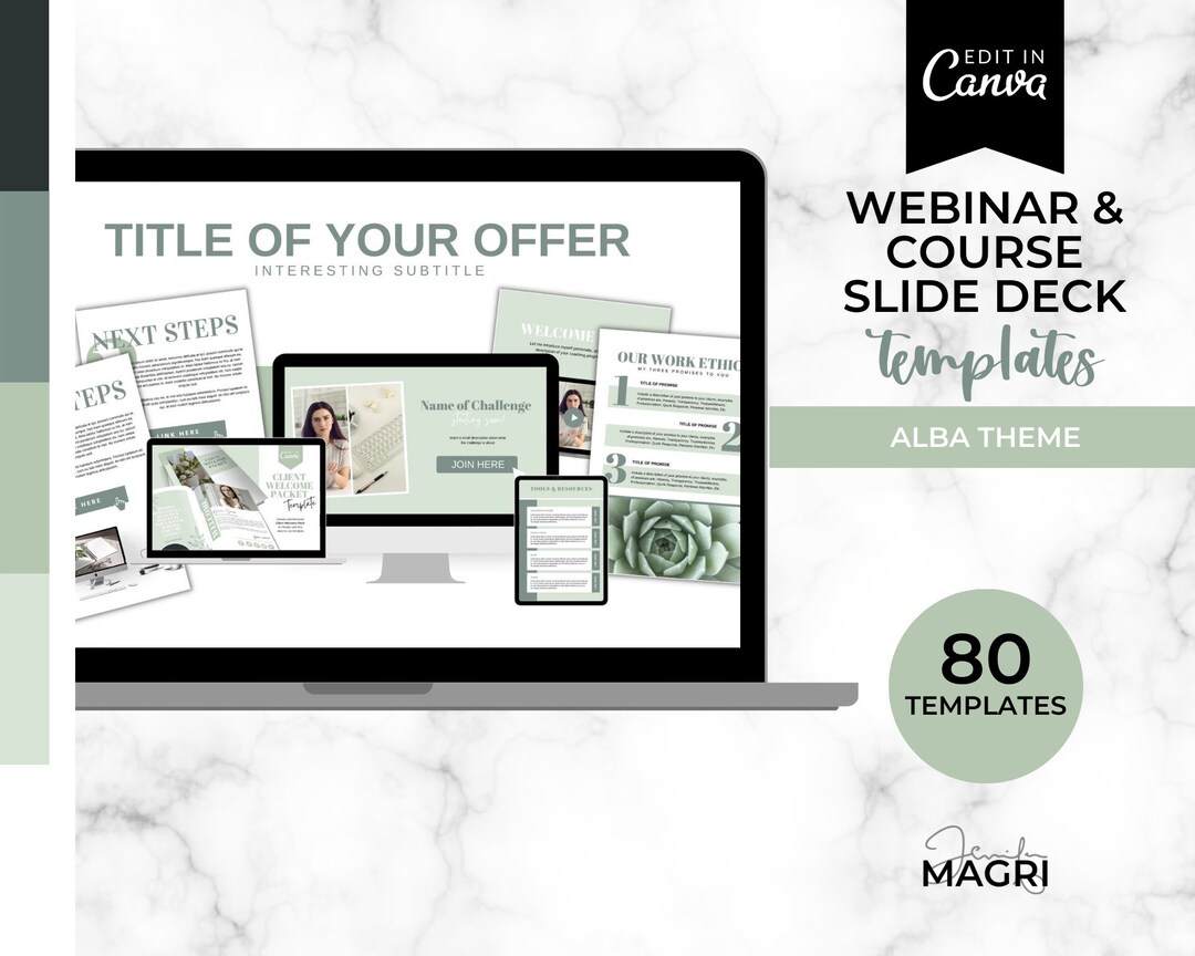 WEBINAR SLIDES TEMPLATE for Coaches Online Course Creators Webinar