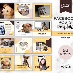 PETS FACEBOOK ENGAGEMENT booster, Social Media Posts for Dog and Pet Business, Pets Grooming Business and Pet Bloggers, Pets Facebook Group