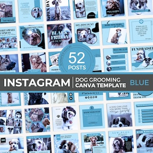 PETS INSTAGRAM ENGAGEMENT booster, Social Media Posts for Dog and Pet Business, Pets Grooming Business and Pet Bloggers.