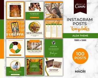 INSTAGRAM POST TEMPLATES Canva, Quotes for Instagram, Instagram Templates for Coaches, Coaching Instagram Posts - Jennifer Magri