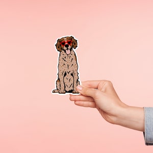 Brittany Spaniel Sticker | Dog | Sticker | Glossy Sticker | Waterproof Sticker | Vinyl Sticker | Water Bottle Sticker | laptop sticker