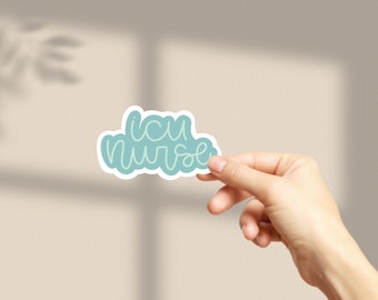 ICU Nurse Sticker | Waterproof Vinyl Decal