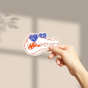 Florida Sticker Gators Sticker SEC Glossy Sticker Waterproof Sticker Vinyl Sticker Water Bottle Sticker laptop sticker