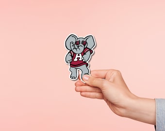 Alabama Sticker | UA Sticker | SEC |Glossy Sticker | Waterproof Sticker | Vinyl Sticker | Water Bottle Sticker|laptop sticker