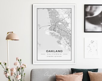 Oakland Karte