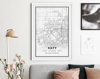 Katy Texas Map