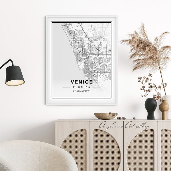 Venice Map, Venice Florida Map, Venice FL Map