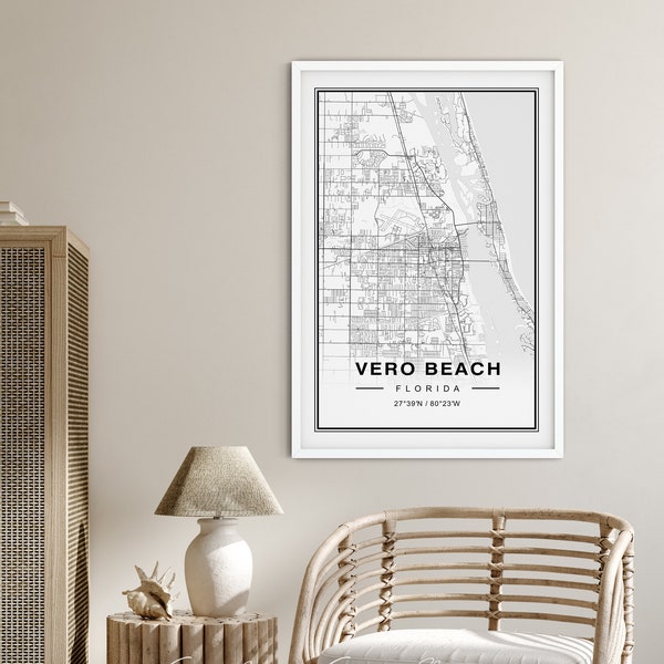 Vero Beach Map, Vero Beach Florida Map, Vero Beach FL Map