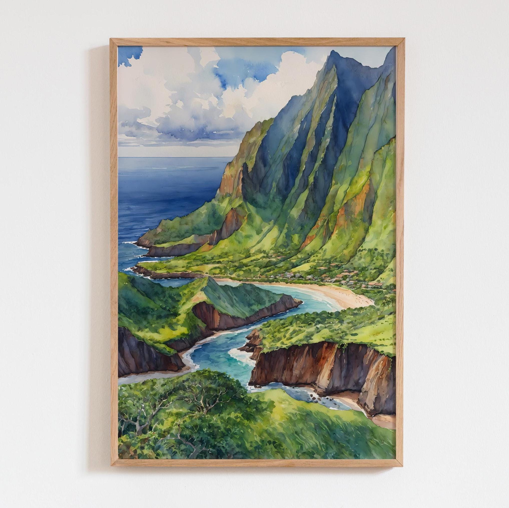 Original Vintage Hawaiian Art - Etsy