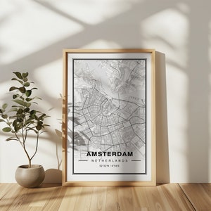 Carte d'Amsterdam