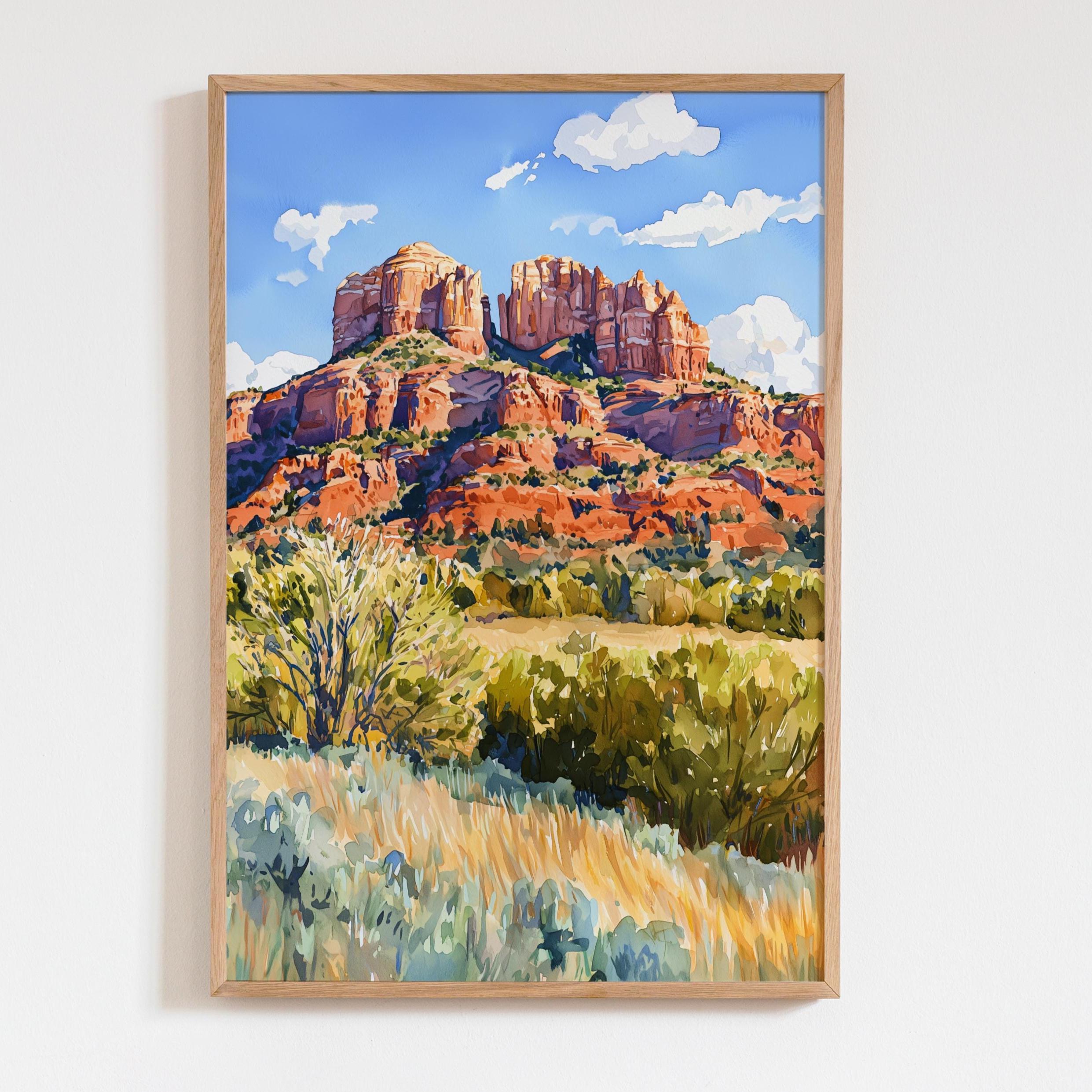 Sedona Art Print - Etsy
