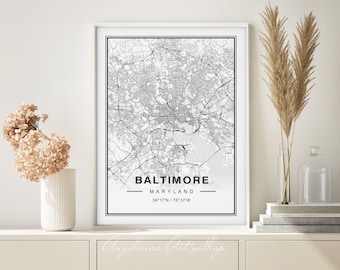 Baltimore map