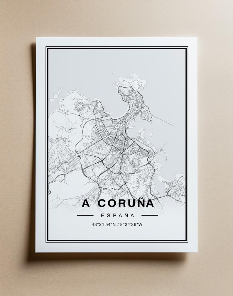 a poster of a map of a city
