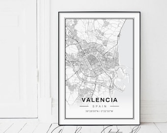 Valencia Map