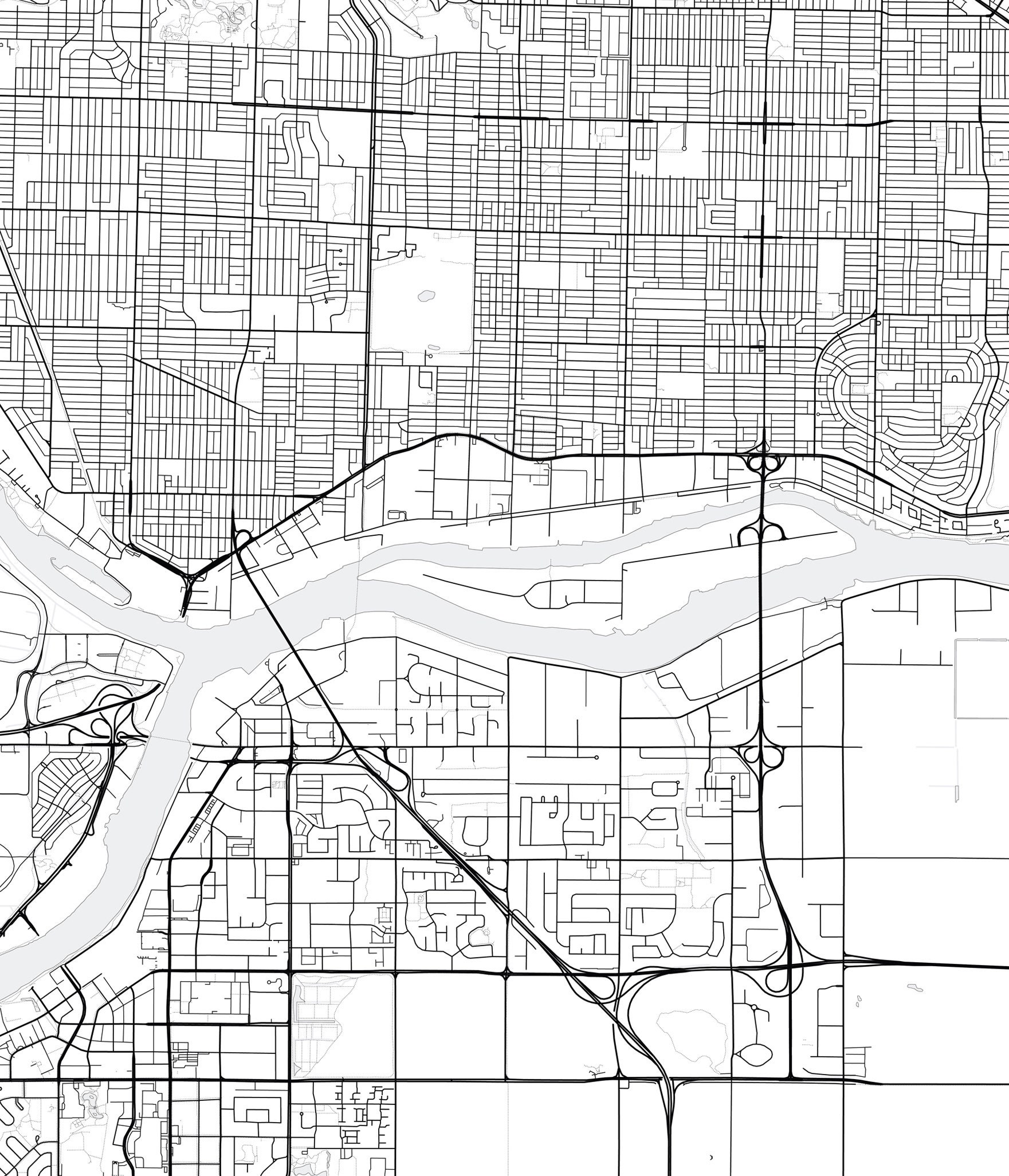 Vancouver Map Inkjet Printing on Epson Original Paper - Etsy