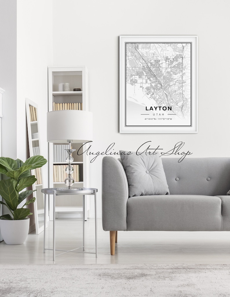 Layton Utah Map