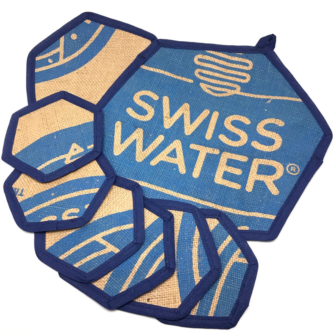 Drink Coasters and Holder Coaster Set with Holder Coaster Etsy