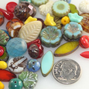 Czech Glass Bead Mix, Misc. Loose Beads image 6