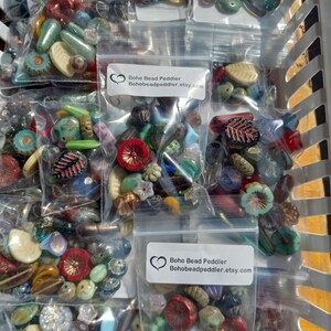 Czech Glass Bead Mix, Misc. Loose Beads image 8