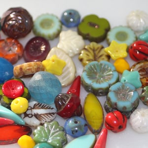Czech Glass Bead Mix, Misc. Loose Beads image 4