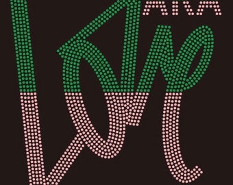 AKA Rhinestone T-Shirts