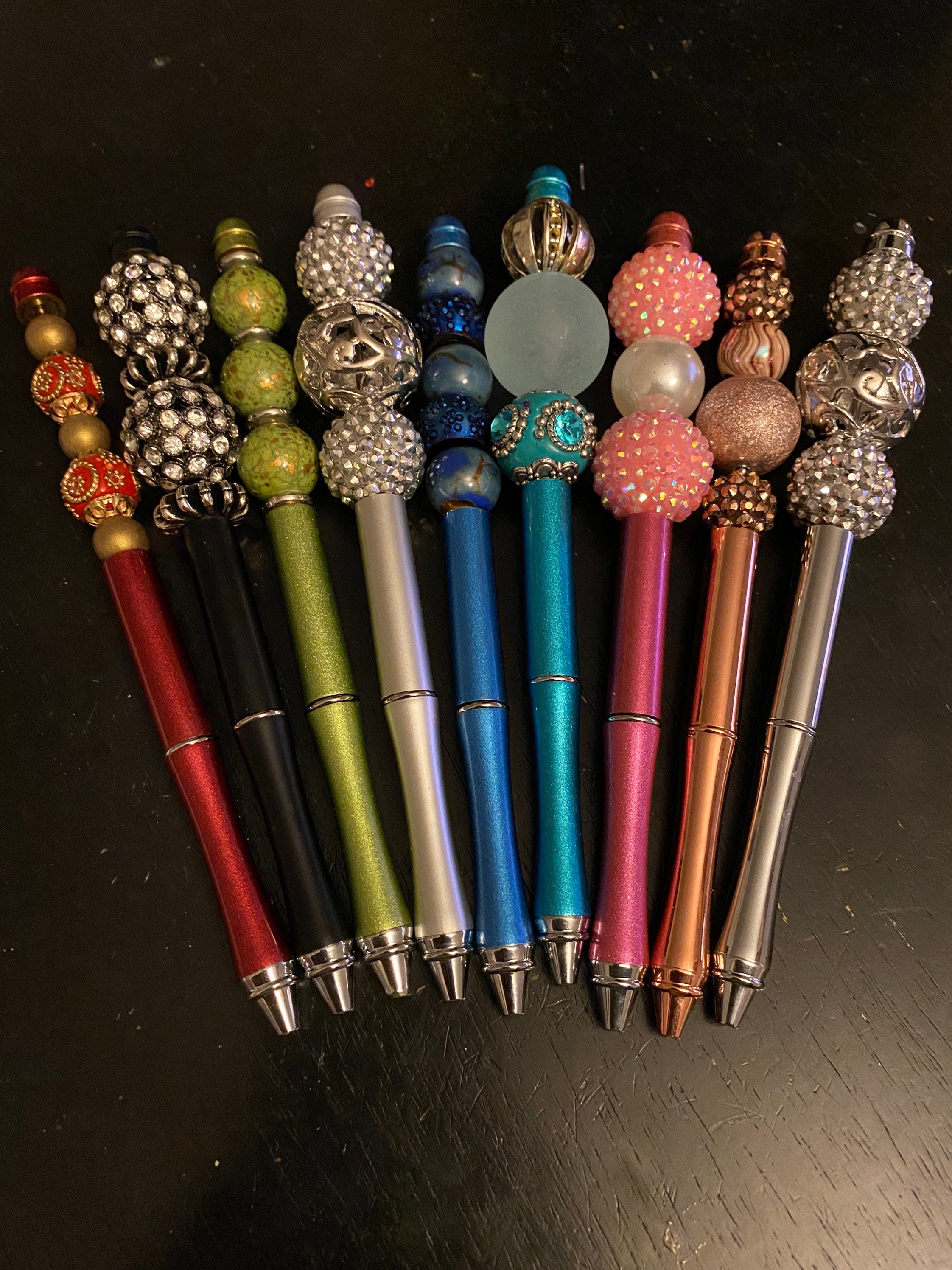 Creative DIY Beaded Pens With Top Bicone Bolds Wholesale Buddha Jewelry  Novelty Decorative Pens From Sdshoes, $0.25
