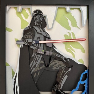 Darth Vader 11x14 Shadowbox