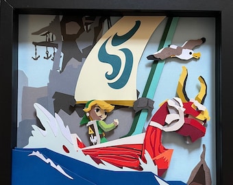 Wind Waker 12x12 Shadowbox