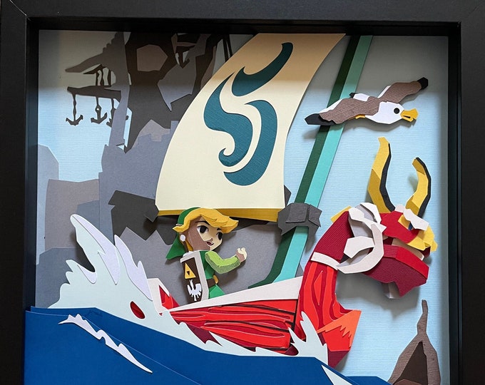 Wind Waker 12x12 Shadowbox